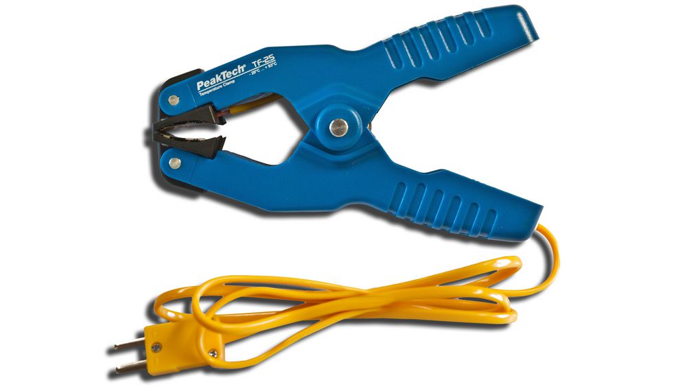 Sonda Di Temperatura PeakTech TF-30 Tipo K - Per Superfici, Da -50 A +500°C, Diametro 14 Mm