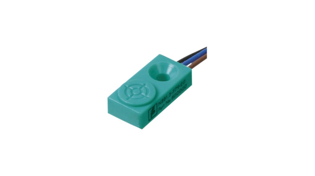 Inductive Sensor PNP, Make Contact (NO) 1.2kHz 30V 15mA 1.5mm IP67 Lead Wire, 500 mm NBB