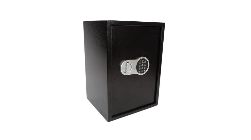 Elektronischer Safe, 310x350x500mm, schwarz