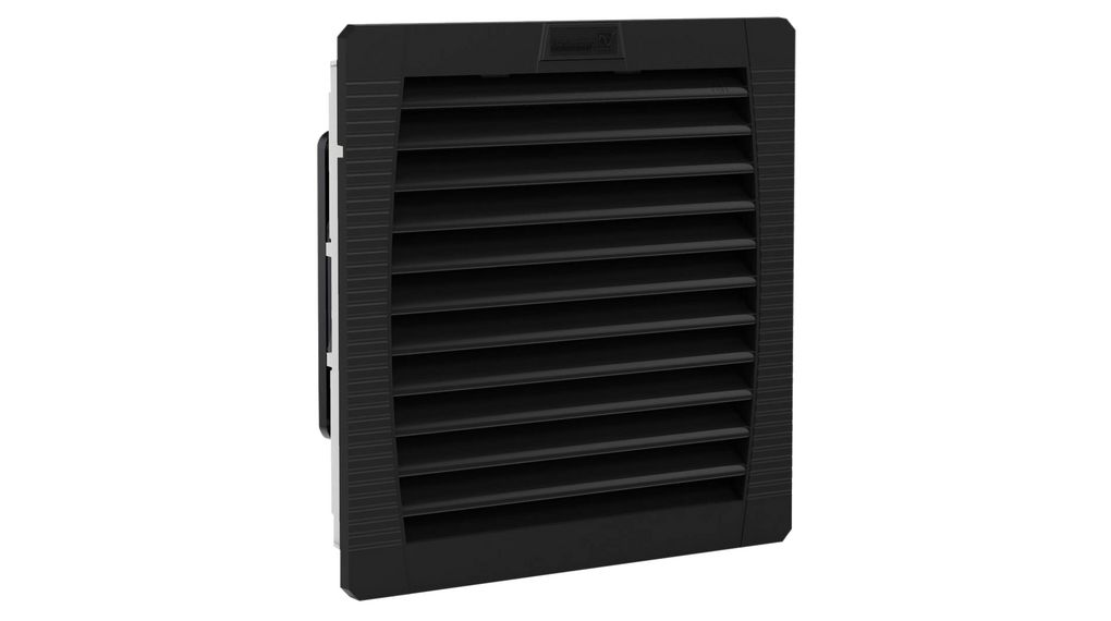 Ventilateur à filtre, noir, 73m³/h, 24V