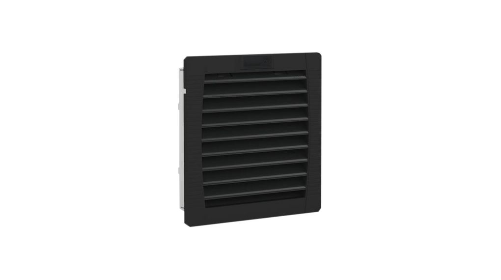 Uitlaatfilter, zwart, IP54 31mm Uitlaat 145 x 145mm