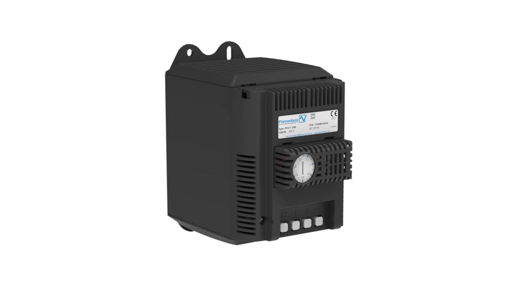 Fan Heater with Thermostat, 650W, 139x142x88mm, 50m³/h