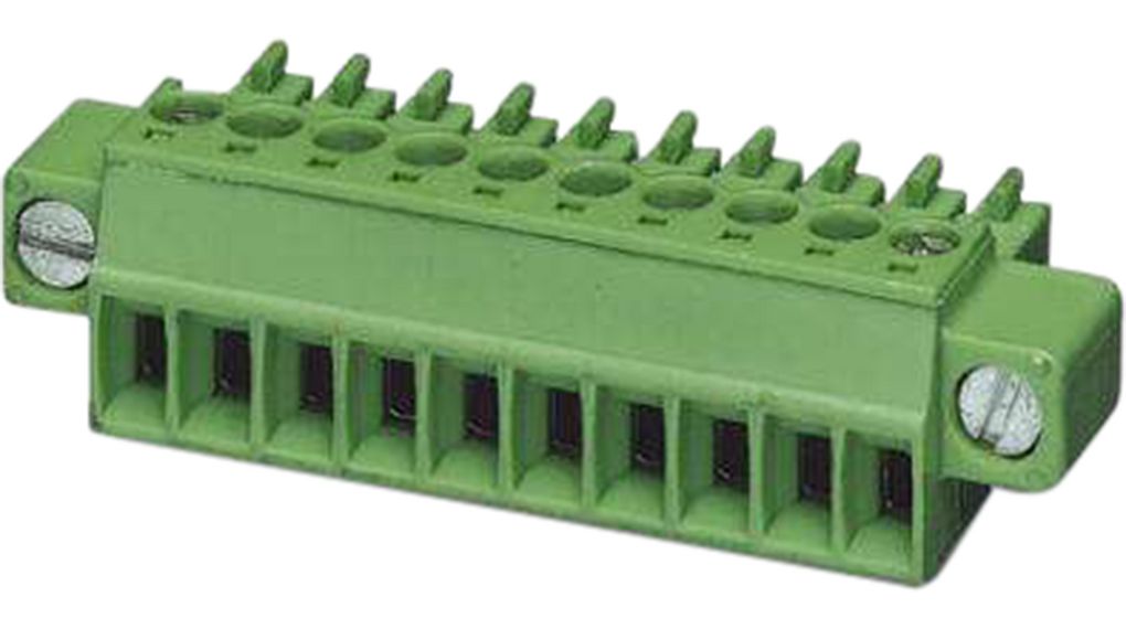 Pluggable PCB Connector, Straight, 3.81mm Pitch, 2 Poles