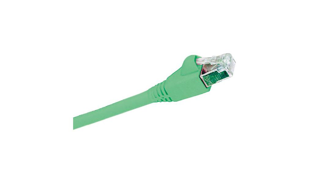 Patch Cable, RJ45 Plug - RJ45 Plug, CAT6, F/UTP, 7m, Green