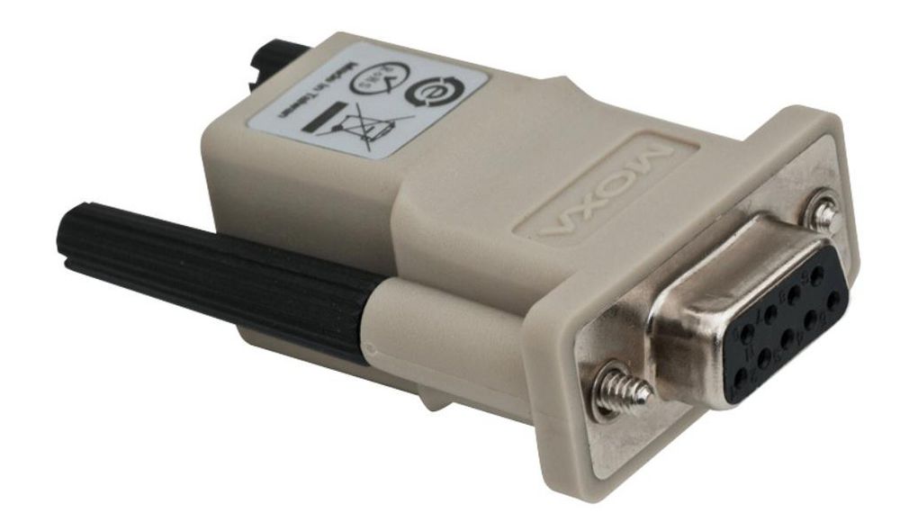 MOXA Female DB9 to Male RJ45 Serial Cable Assembly, A-ADP Series