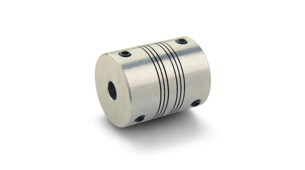 19.1 mm Outside Diameter6 mm, 22.9 mm Length6 mm Coupler, Aluminium