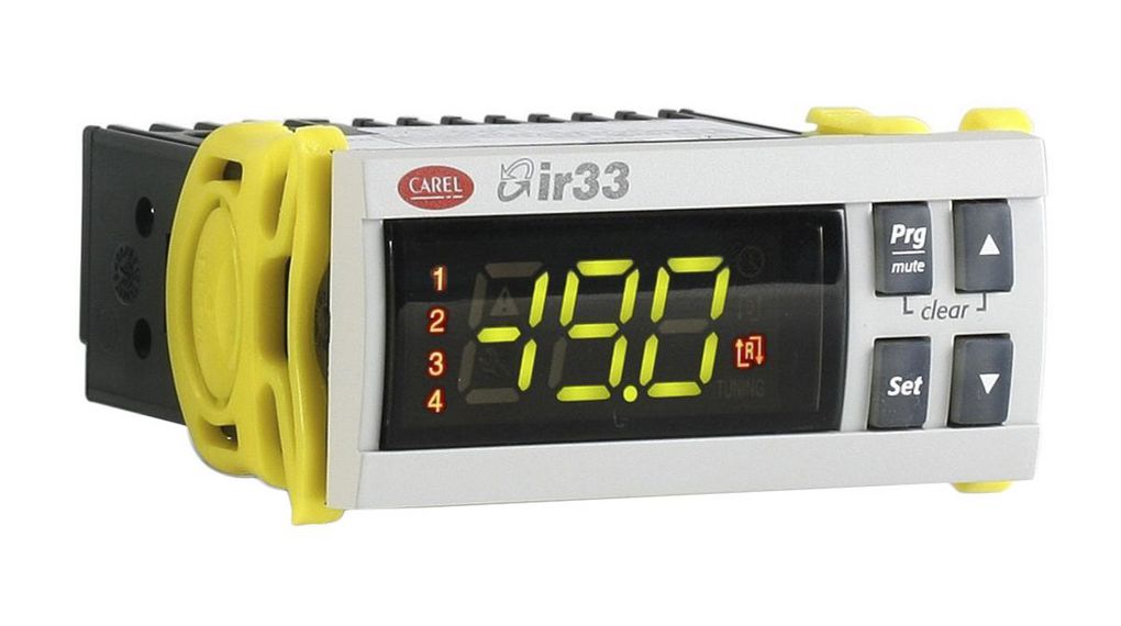 Carel IR33 Panel Mount PID Temperature Controller, 76.2 x 34.2mm 2 (Analogue), 2 (Digital) Input, 4 Output Analogue,