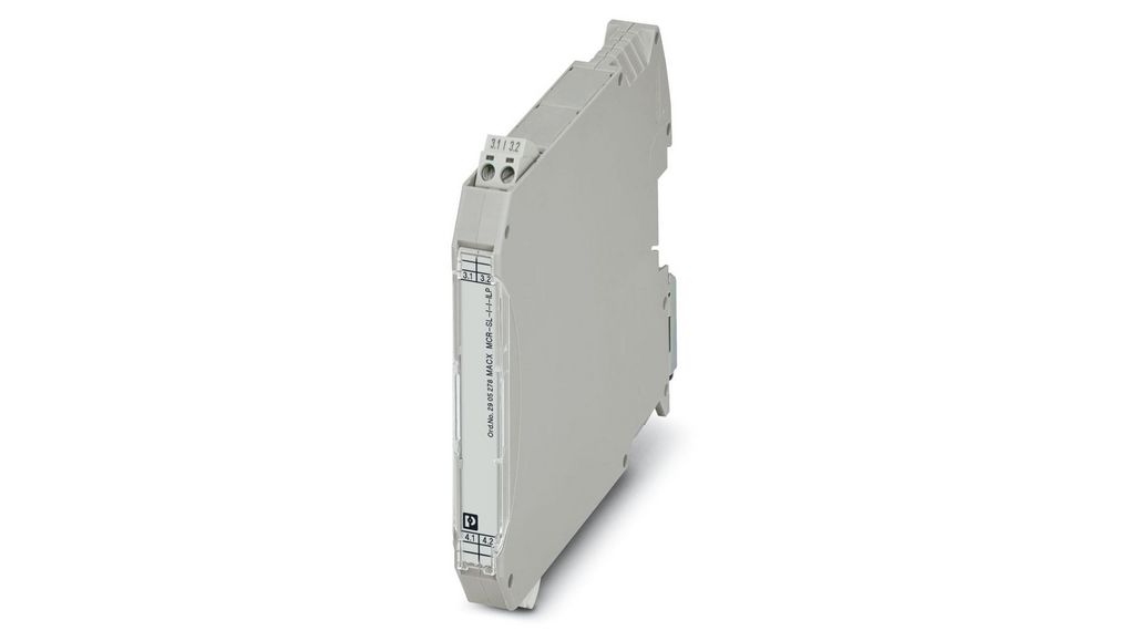 Phoenix Contact MACX MCR Series Signal Conditioner, Current Input, Current Output, Less than 30.5V Supply, ATEX
