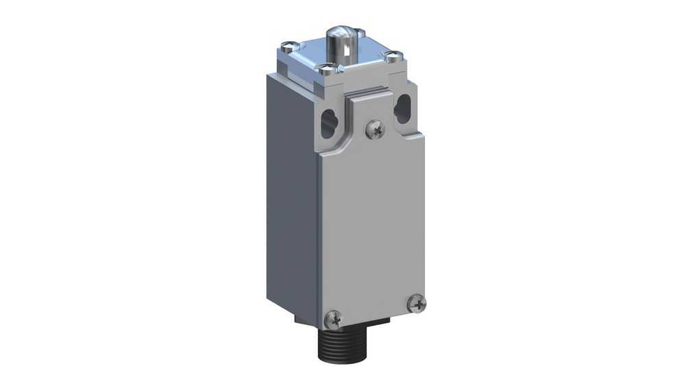 Plunger Limit Switch, NO/NC, IP66, DPST, Metal Housing, 400V ac Max, 10A Max