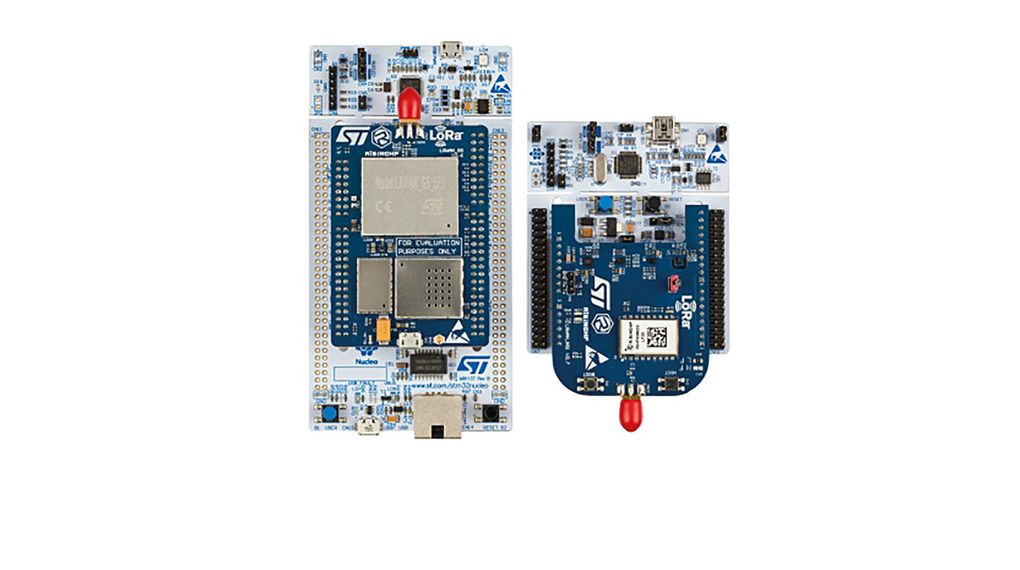 STM32 Nucleo Pack LoRa LF Band Sensor and Gateway STM32L073RZT6, STM32F746ZGT6 LoRa Evaluation Kit