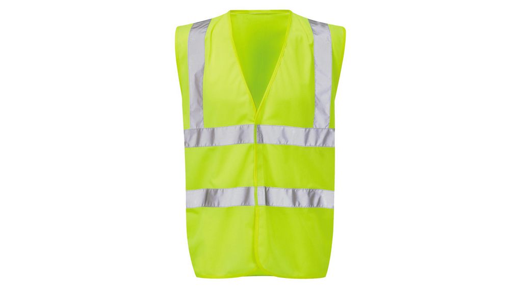 Orbit International Yellow Hi-Vis Hi Vis Vest, X Large