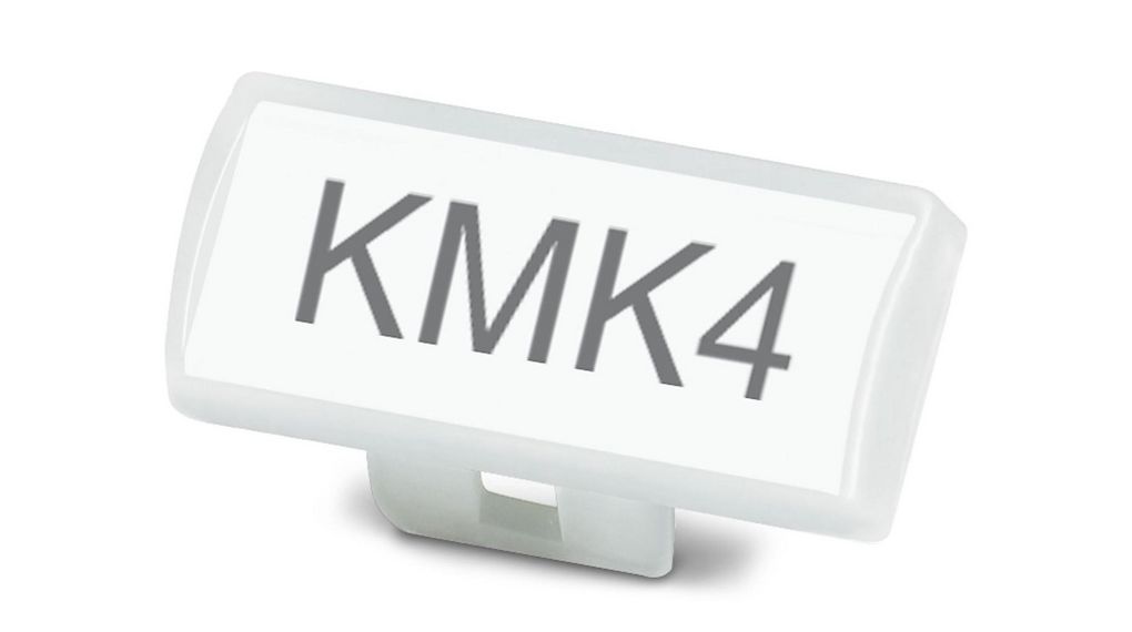 Phoenix Contact, KMK 4 Marker Strip for use with for use with Terminal Blocks