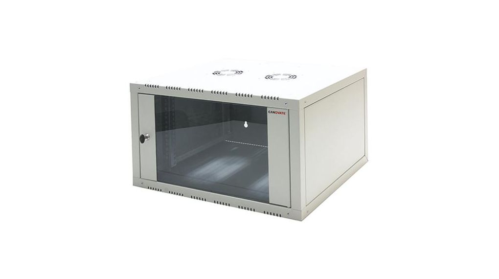 8020320 | RS PRO 6U-Rack Server Cabinet, 366 x 600 x 560mm | Distrelec ...