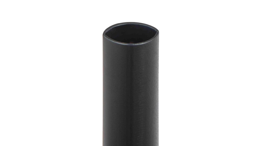 3M Adhesive Lined Halogen Free Heat Shrink Tubing, Black 12mm Sleeve Dia. x 1m Length 4.5:1 Ratio, MDT-A Series