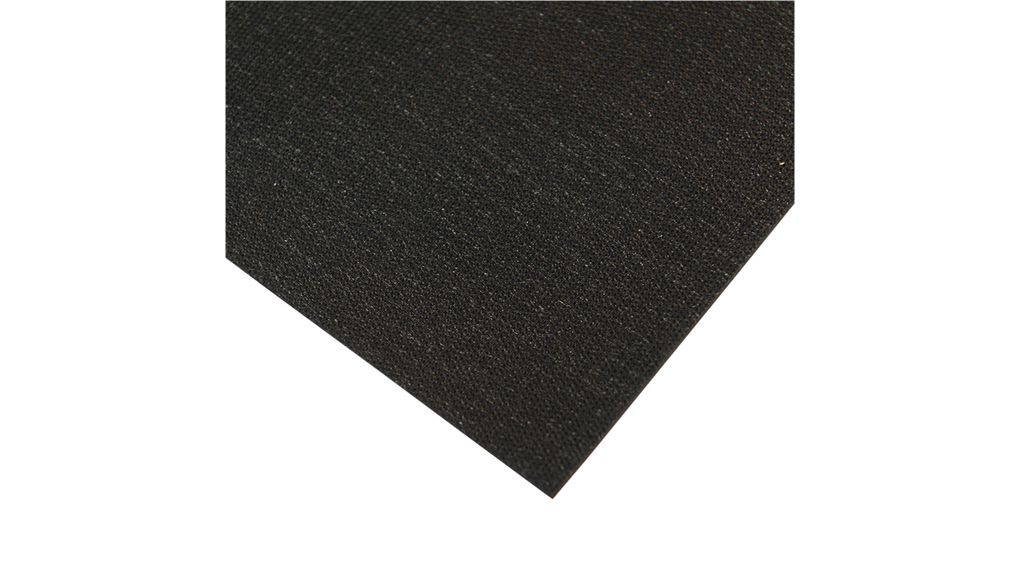 Vodivé rohože, Pryž, 1.2m x 550mm, Černá