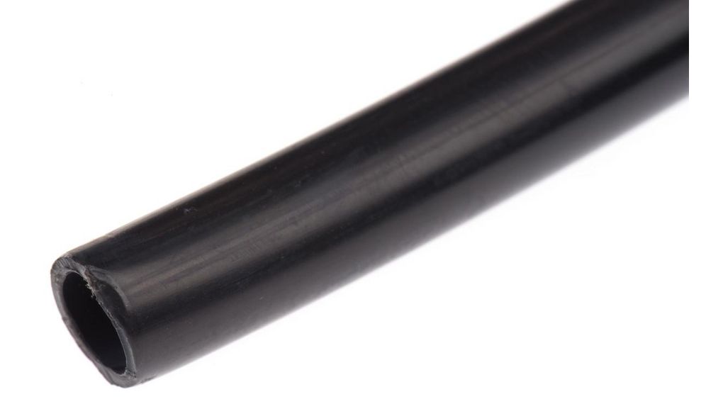 Tubing, 6mm, 8mm, Polyamide (PA), 17bar, 30m, Black