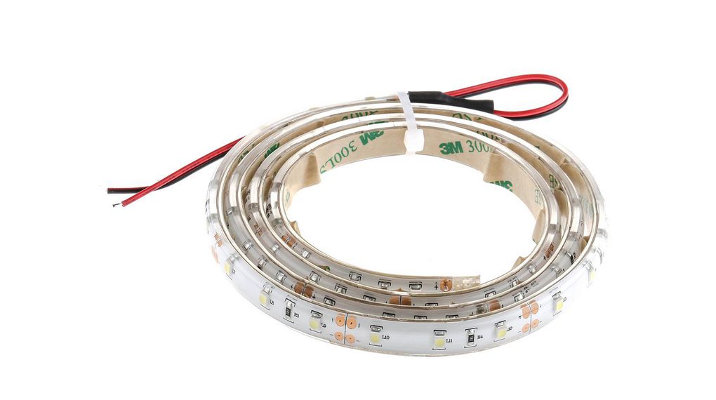 LED pásek, LS, 1m, 12V, 400mA, 4.8W, Studená bílá