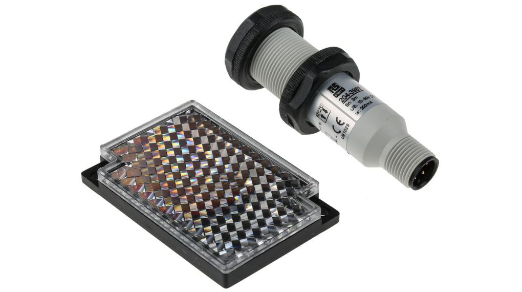 Photoelektrischer Sensor PNP 3m 8.2ms 30V 200mA Infrarot-LED Stecker M12 IP67
