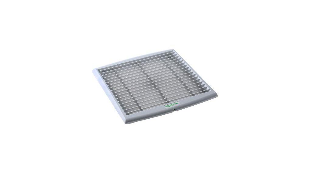 Schneider Electric Grey Plastic Vent Grille, Parallel Slat, 268 x 248mm