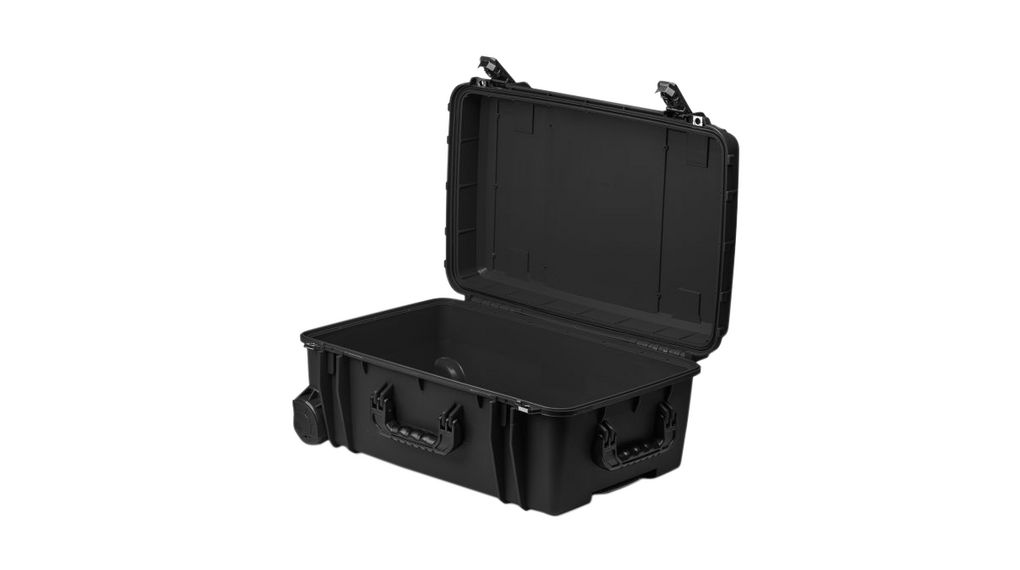 Transportdoos voor roller, 406x609x256mm, 36kg, Polypropyleen (PP), Zwart