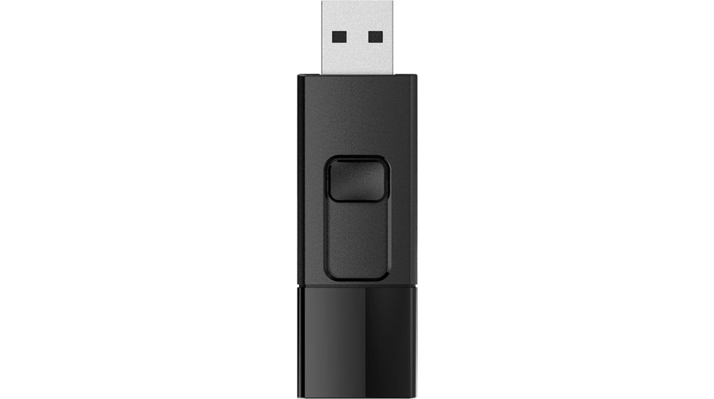 USB Stick, Secure G50, 32GB, USB 3.2, Musta