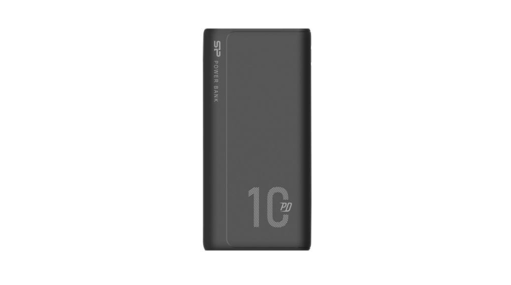 Powerbank, Li-Po, 10Ah, 2x USB A-Buchse / USB C-Buchse, Grau