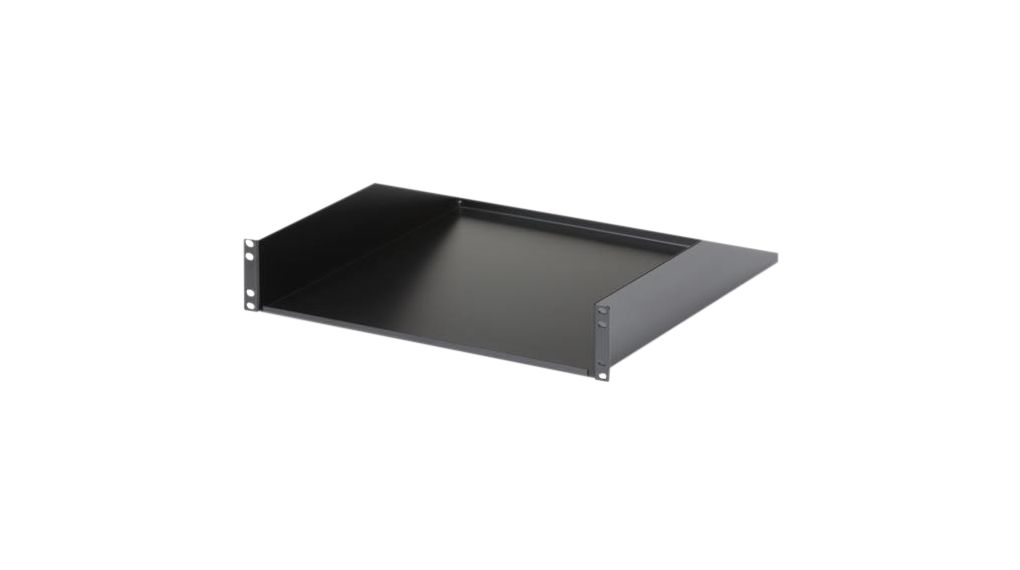 Cantilever Shelf, Steel, 483mm, Black