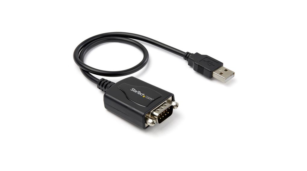ICUSB2321X | Startech USB till seriell med COM-lagring, USB-A - DB9, 305mm | Elfa Distrelec Sverige