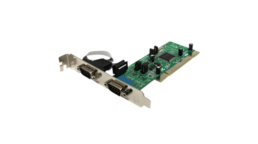 Serial Adapter Card with 161050 UARTx DB9, PCI