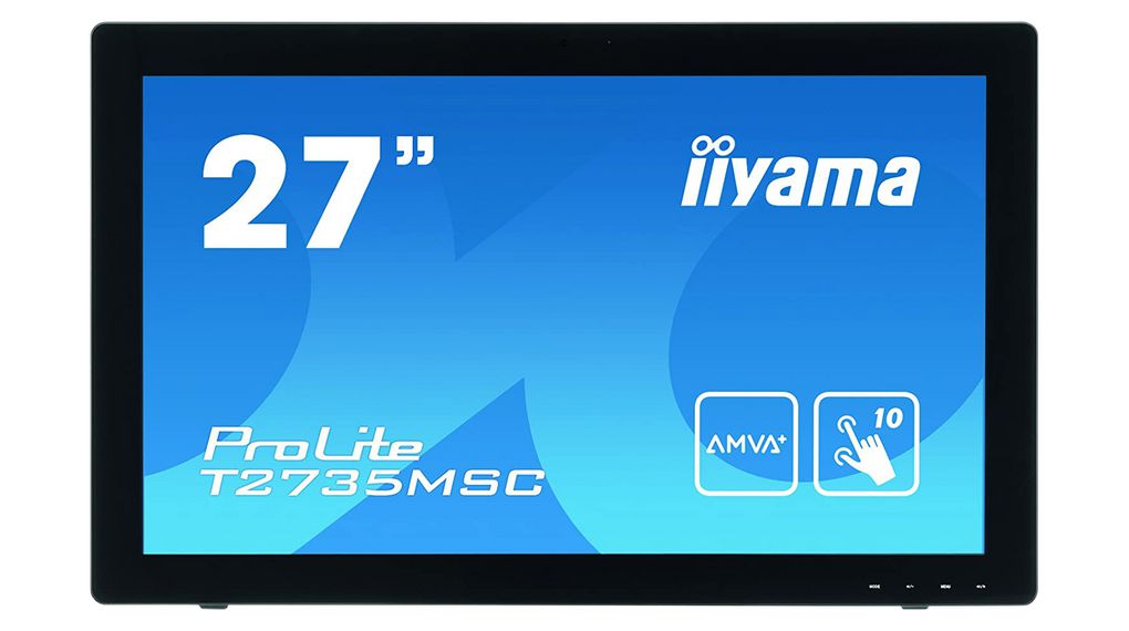 T2735MSC-B3 | Iiyama Monitor with Webcam and Mic, ProLite, 27