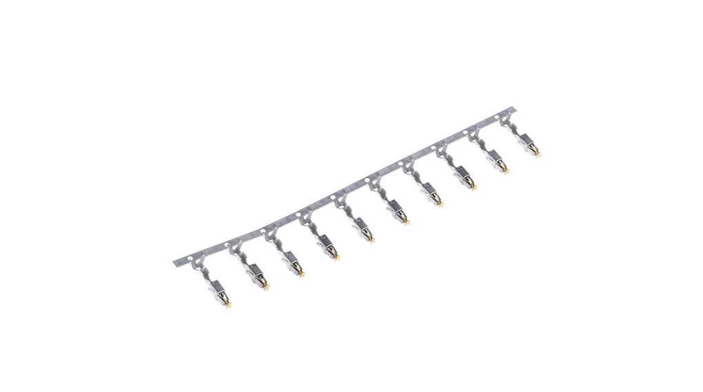 Crimp Terminal, Gold, 20 ... 16AWG