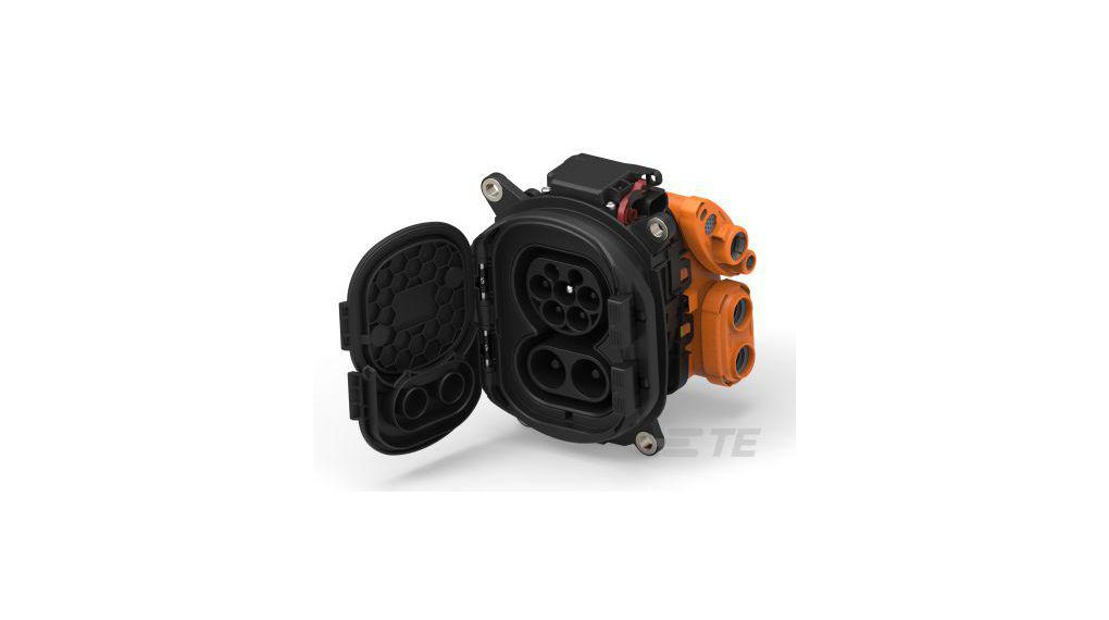 TE Connectivity, CCS2 Charging Inlet Socket, 32A 250 V ac, 1000 V dc