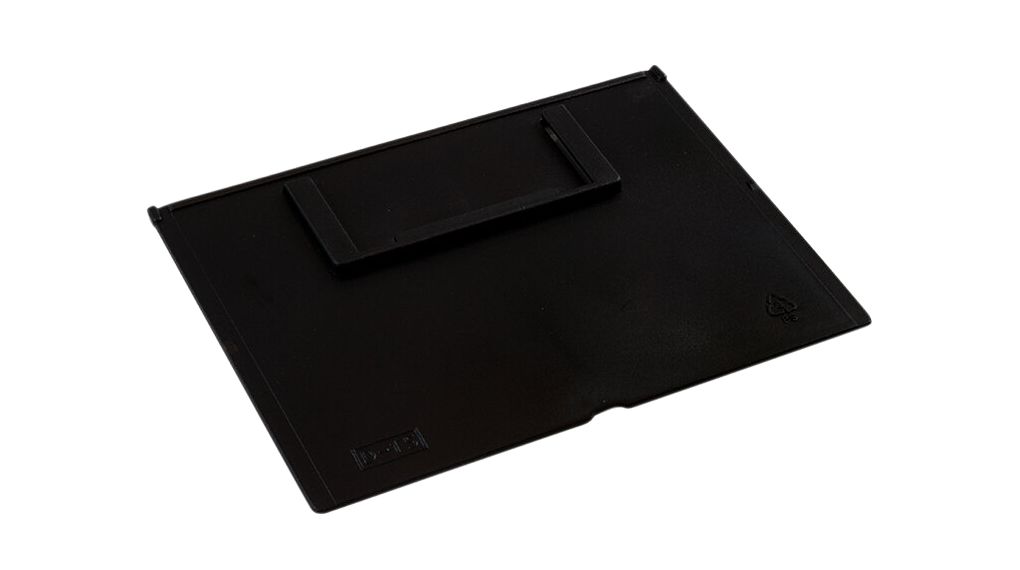 Séparateur pour bacs d'étagères ESD 3015-6015, 117x5x88mm, Noir