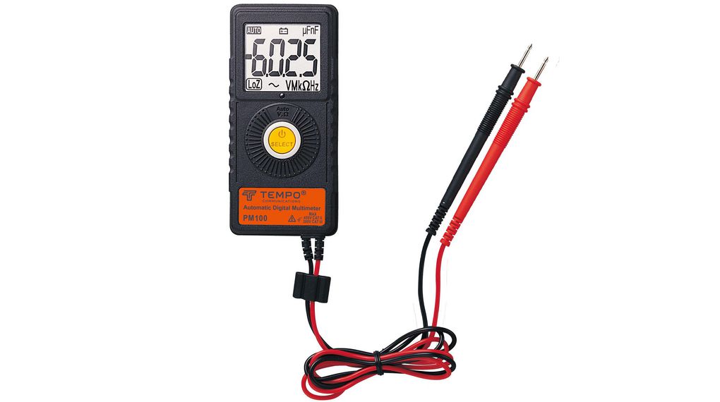 Multimètre numérique 450V 30kHz 6MOhm 100uF