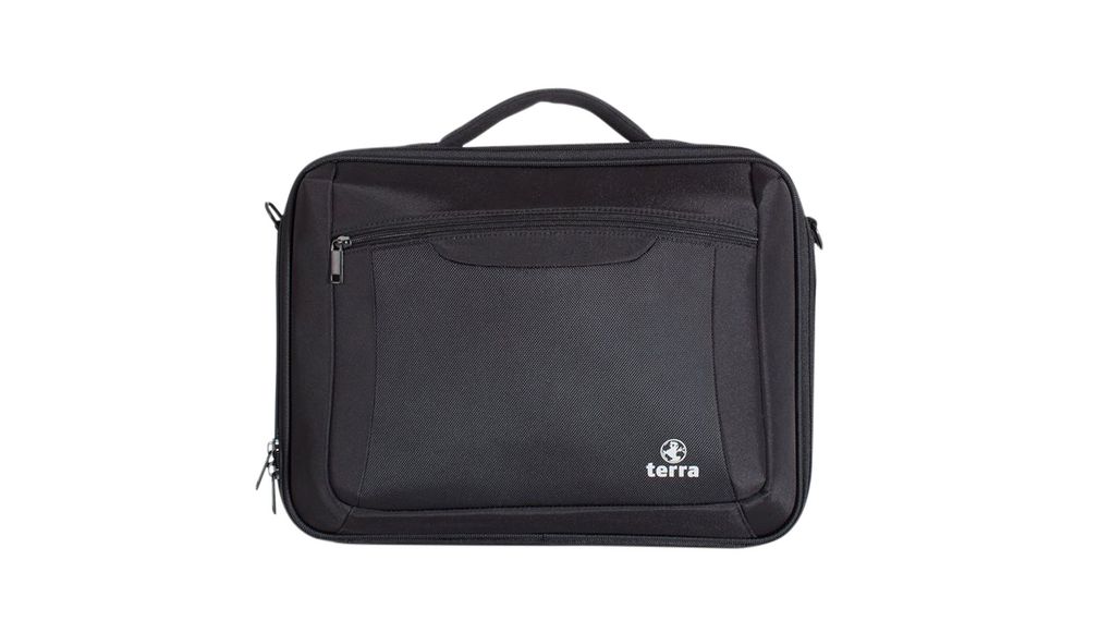 Notebook Bag, Shoulder Strap, 15.6" (39.6 cm), Black