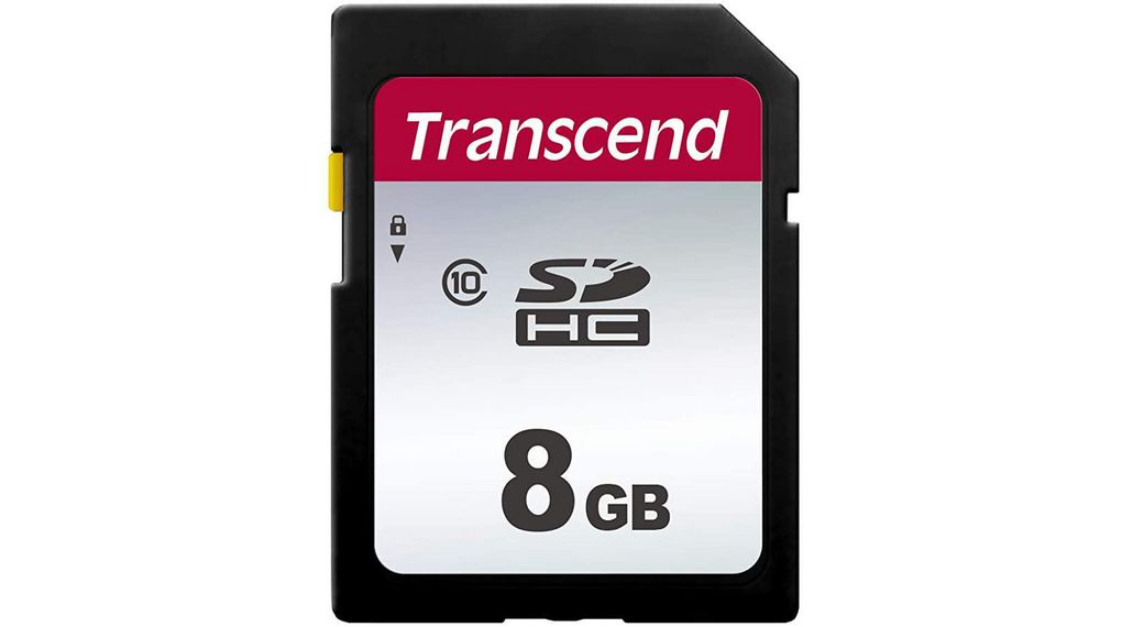 Paměťová karta, SD, 8GB, 20MB/s, 10MB/s, Černý