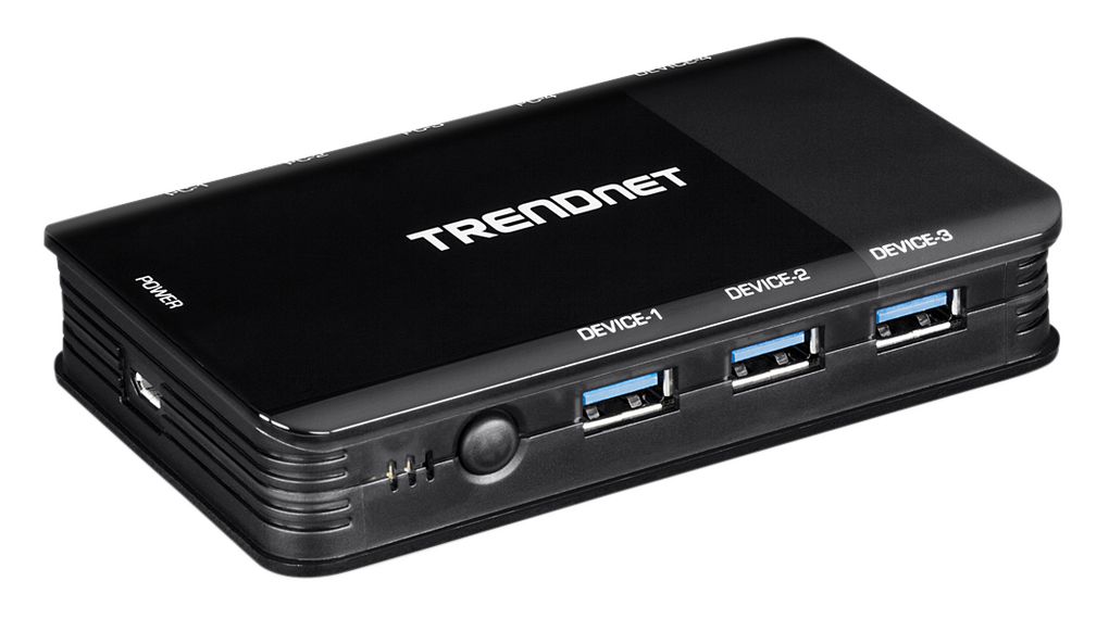 TK-U404  Trendnet Interruttore USB, Ingressi 4, Uscite 4, Presa