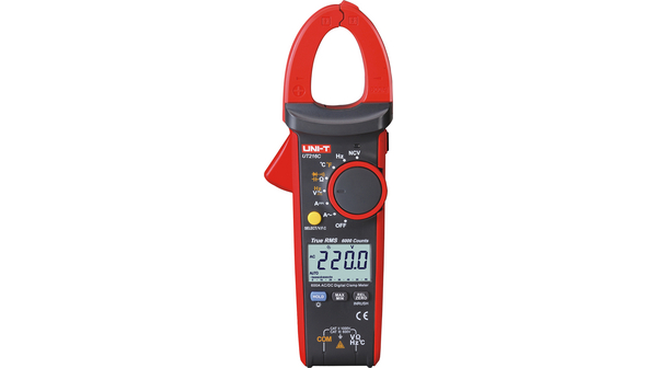 Current Clamp Meter, TRMS, 60MOhm, 1MHz, OLED, 600A