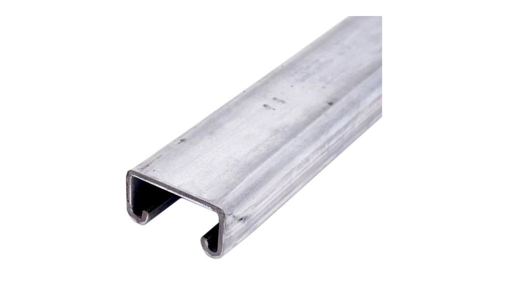 Profil de la jambe de force, Acier inoxydable, 41mm x 21mm x 2m