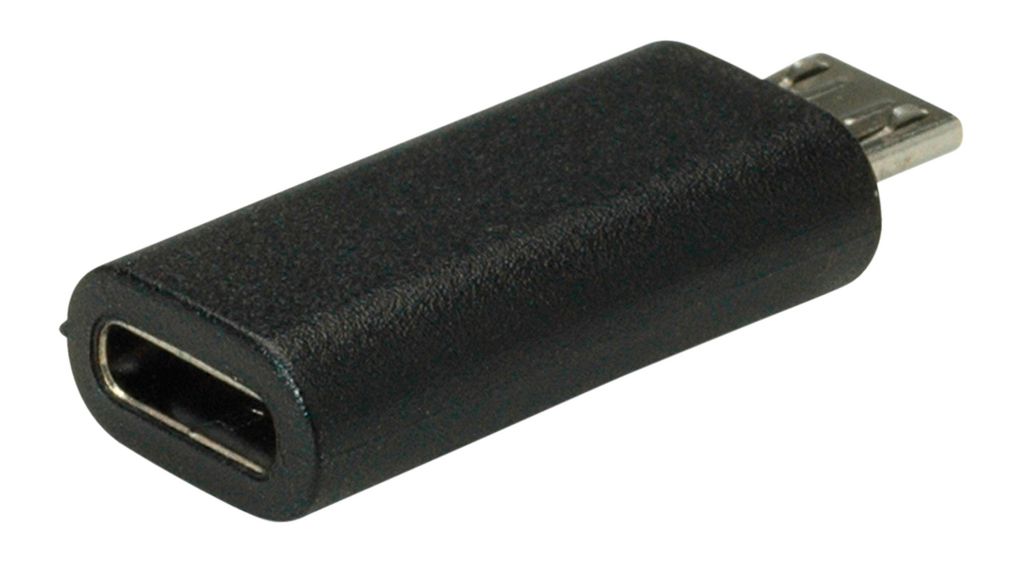 Adaptér, Zástrčka USB Micro-B 2.0 - Zásuvka USB-C 2.0
