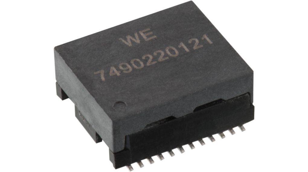 LAN Transformer SMD, 1:1, 600mA, 350uH
