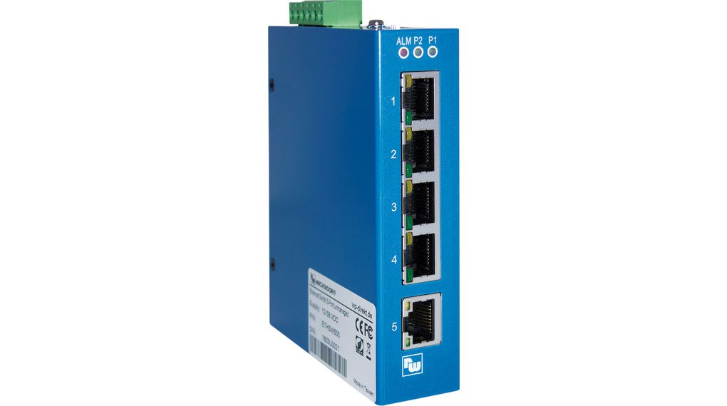 Switch Ethernet, Porte RJ45 5, 1Gbps, Non gestito
