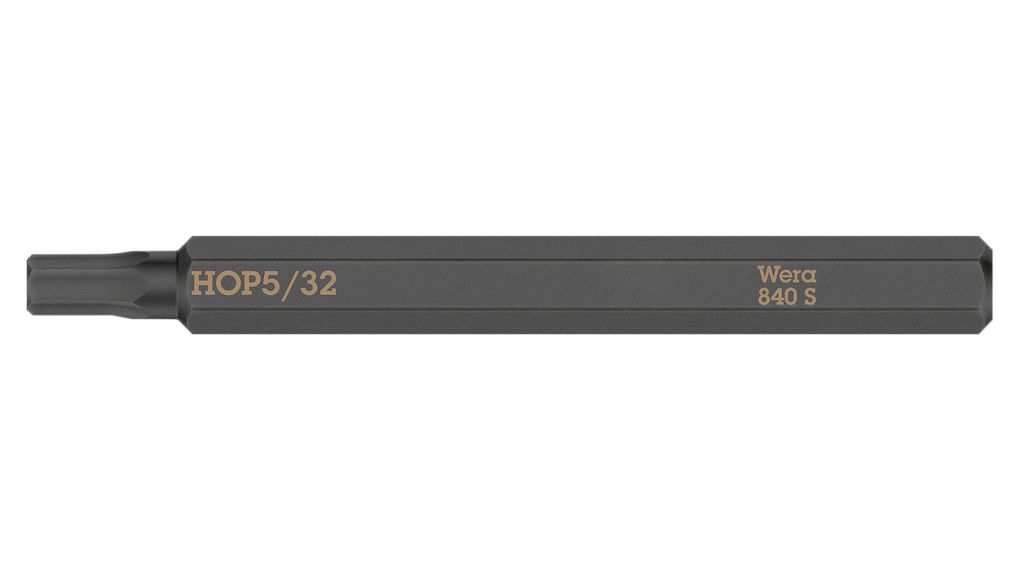 Bit, Hex-Plus, 5/32", 70mm