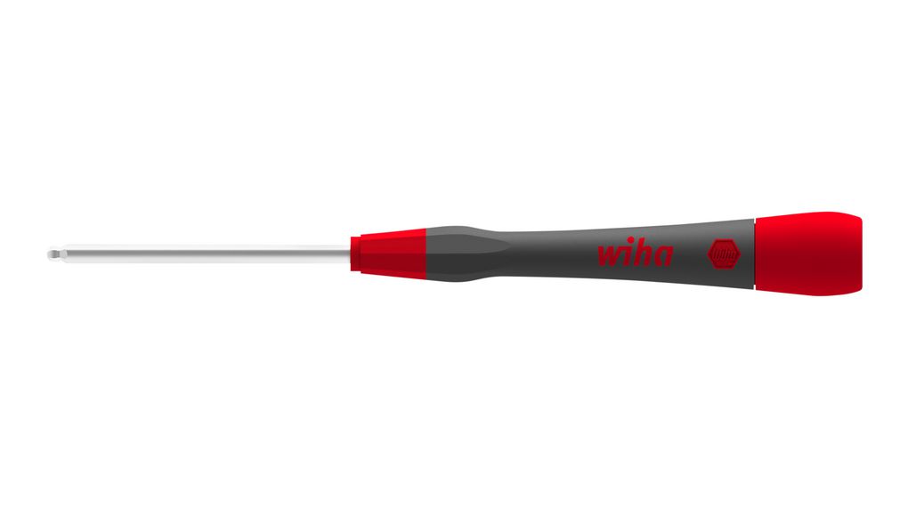 Screwdriver, Hex with Ball Tip, 1.3 mm, Rotating Grip