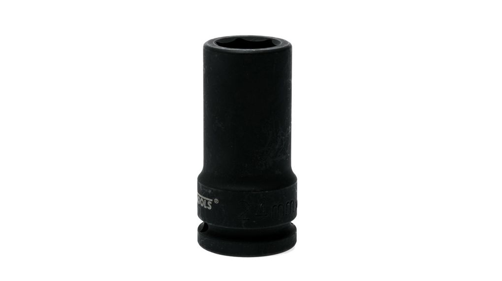 Teng Tools 24mm, 3/4 Drive Impact Socket, 95 mm length