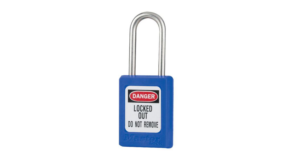 S31BLU | Master Lock Blue 1-Lock Zenex Thermoplastic Safety Lockout ...