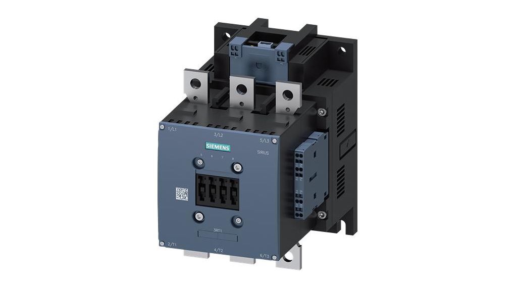 SIRIUS 3RT1 Contactor, 96 → 127 V Coil, 3-Pole, 265 A, 132 kW, 2 NO + 2 NC, 1 kV