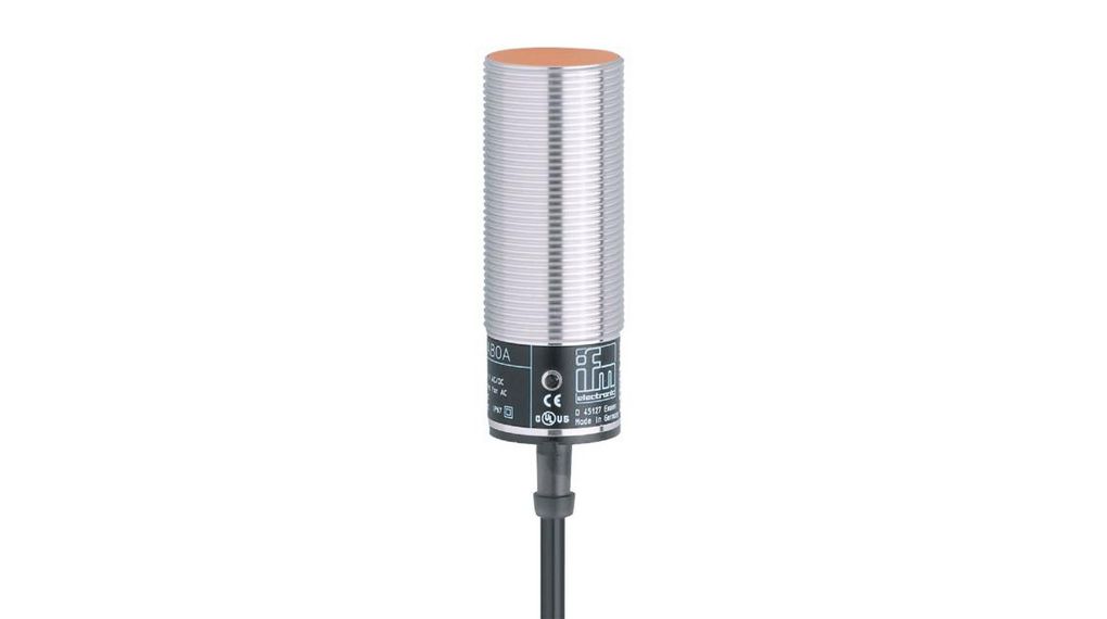 ifm electronic Threaded Barrel Proximity Sensor, M30 x 1.5250 V ac/dc 2 Wire 50Hz 250VAC/VDC IP67