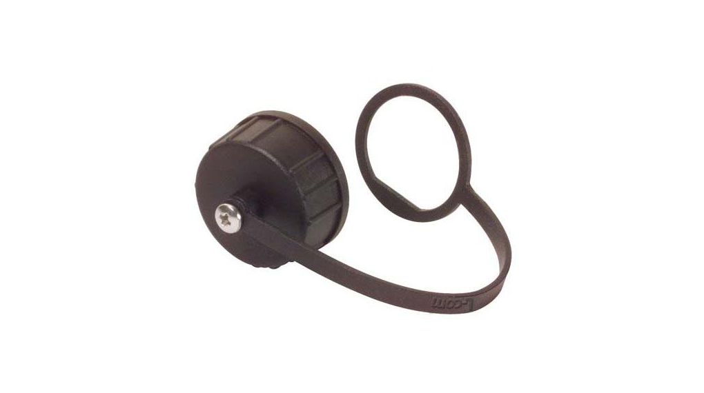 L-Com, Cap Cover for use with RJ45, Noir