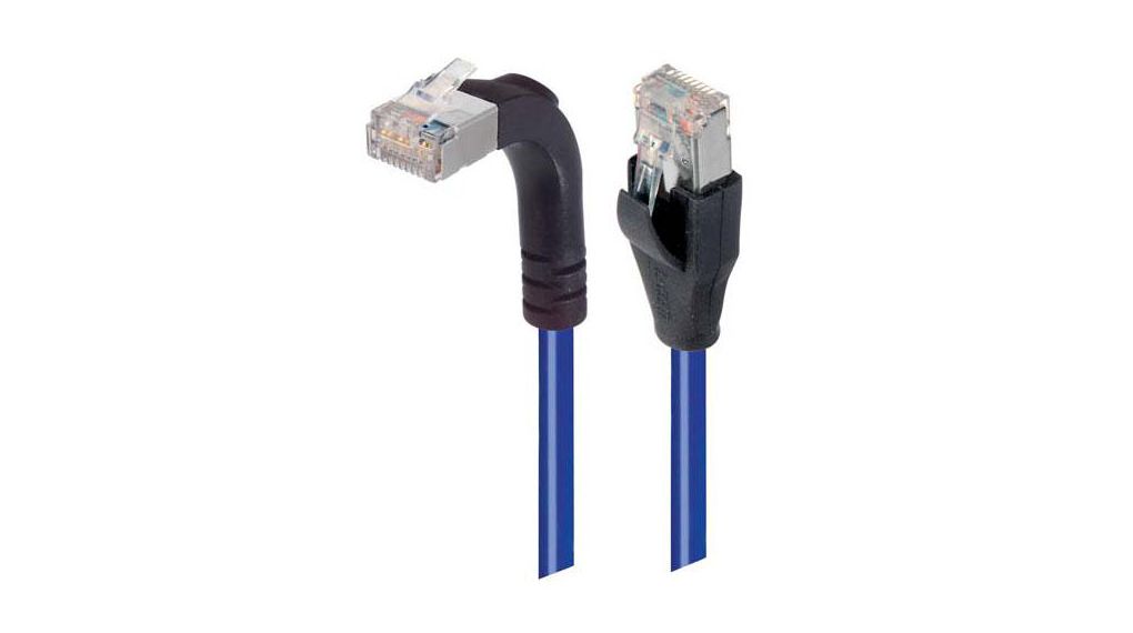 TRD695SRA2BL-1 | L-Com TRD, Blue RJ45 to Male RJ45 Male, Copper Braid ...
